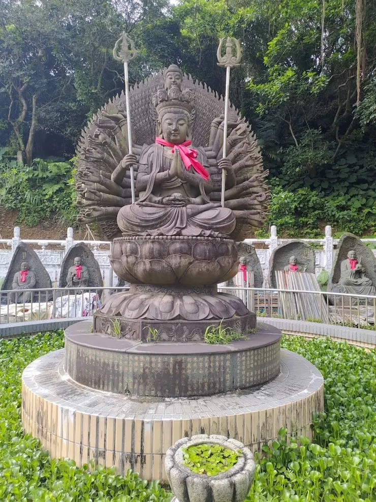 千手觀音與五百羅漢（圖片截圖於網路）