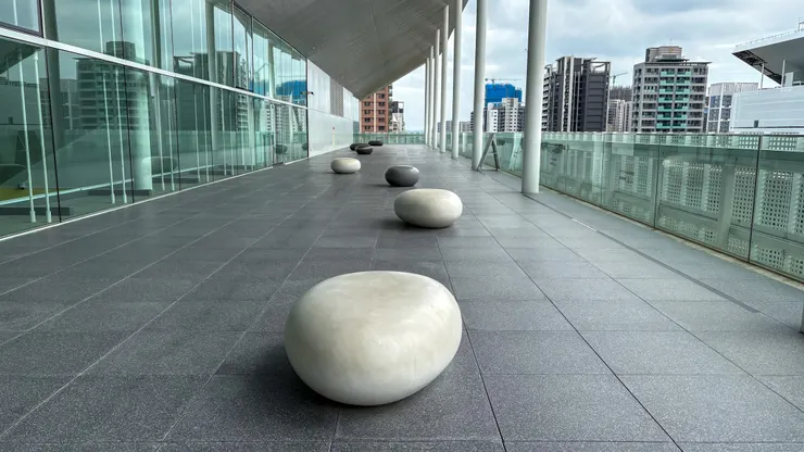 在這邊可以發呆欣賞風景。