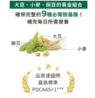 完整的9種人體必需胺基酸