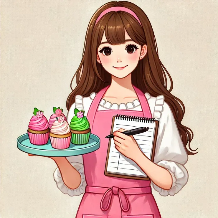 copilot：幫我畫張圖：我在底層的生活：專欄作家化身為女服務生