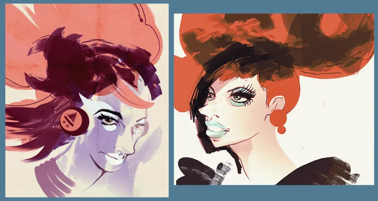 Retro廢案稿-格魯德女性