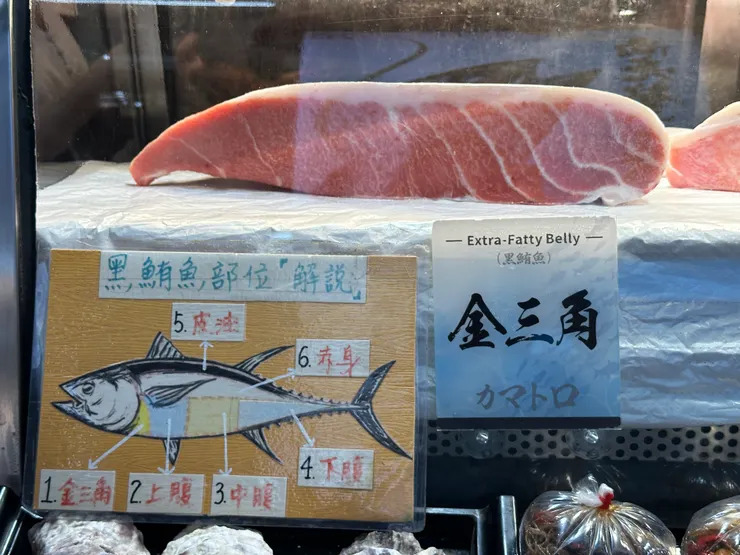 原來金三角的日文是「カマトロ」，外型真的很像和牛…