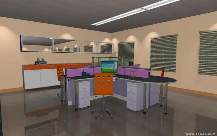 我很喜歡辦公桌夠大，還有兩個抽屜。辦公室可以說是另一個家，太侷促不行。