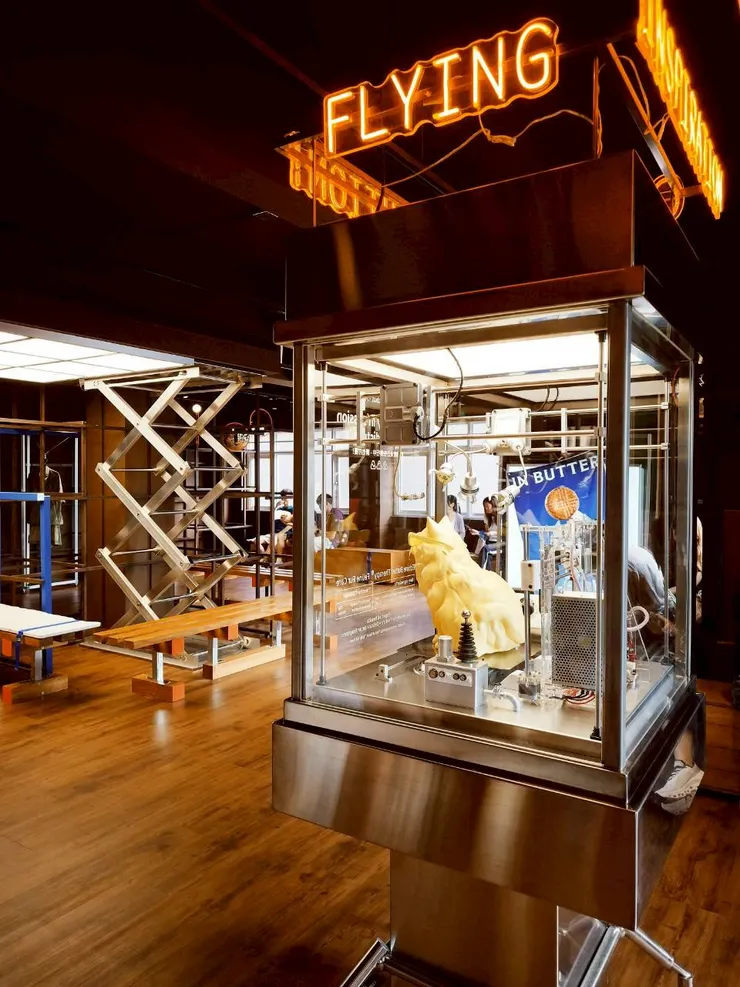 此處的氛圍比較有現代感