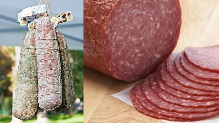 薩拉米香腸要一片一片切，一片一片吃，才能新鮮又美味