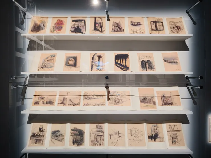 2022年參加《挑戰—安藤忠雄展》拍攝的照片