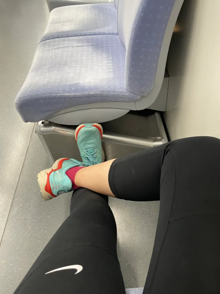 新的區間車，座椅很舒服