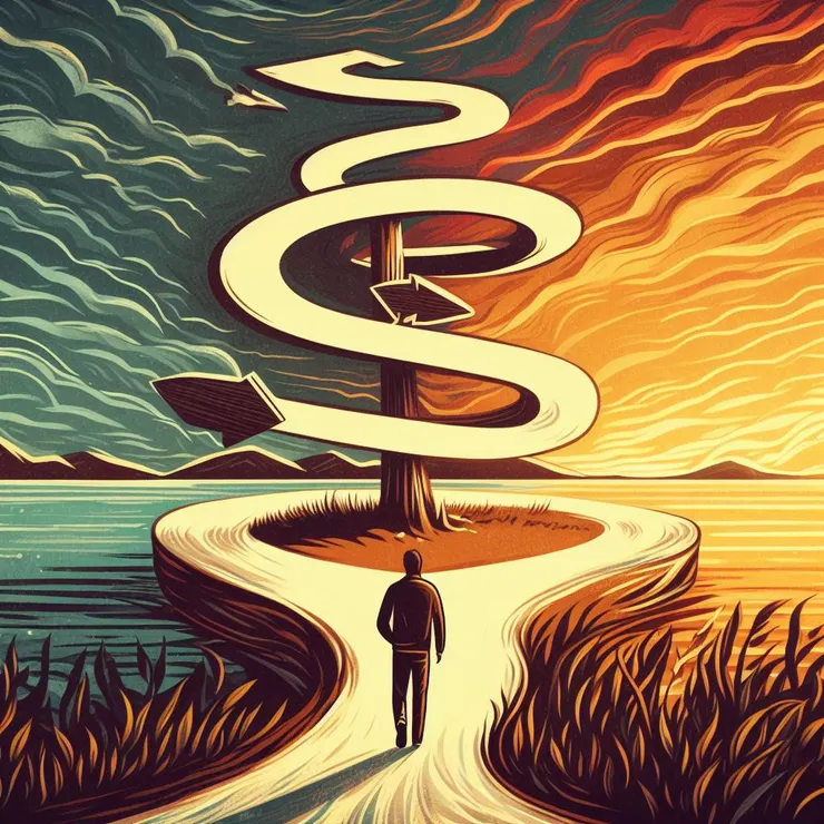 人生中的每個轉折，取決於當時的選擇。成功和失敗，由選擇決定。