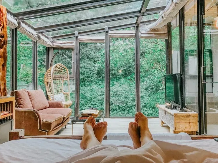 玻璃屋 迴音谷森林民宿