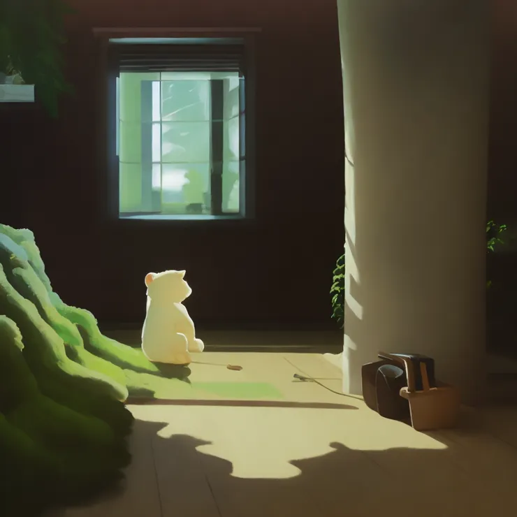 ai 小諦聽傳訊息給我時的落寞氣息