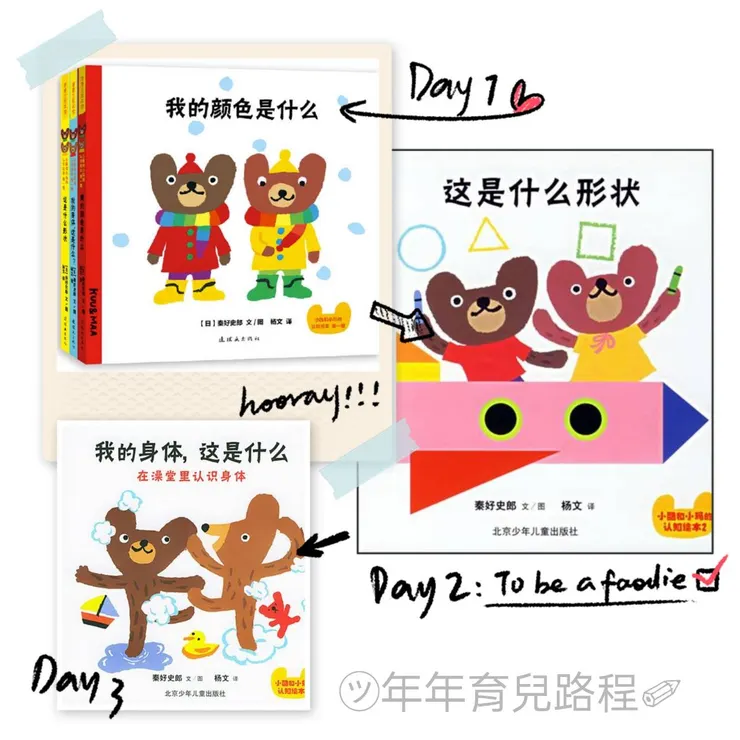 小酷和小瑪的認知繪本1