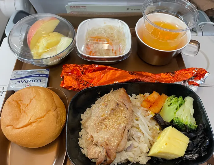 此次搭乘星宇前往仙台的飛機餐，一如以往沒有讓我失望。