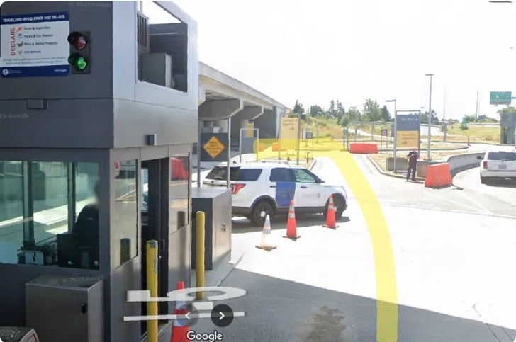 第二關行駛方向|圖片來源:google街景