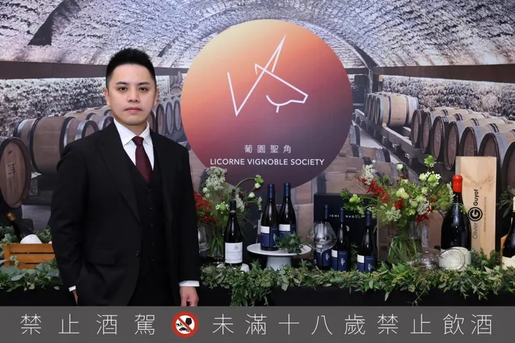 ▲LVS 葡園聖角 共同創辦人 邱煥元 Patrick