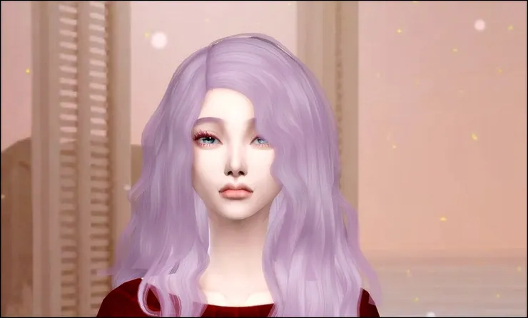 因為不會幫蘋果結婚（來不及長大只能交給ＥＡ了）就換了這個真實風的髮型。