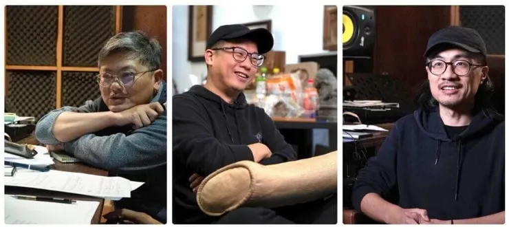 左至右：黃培育、柯智豪、曾仁義