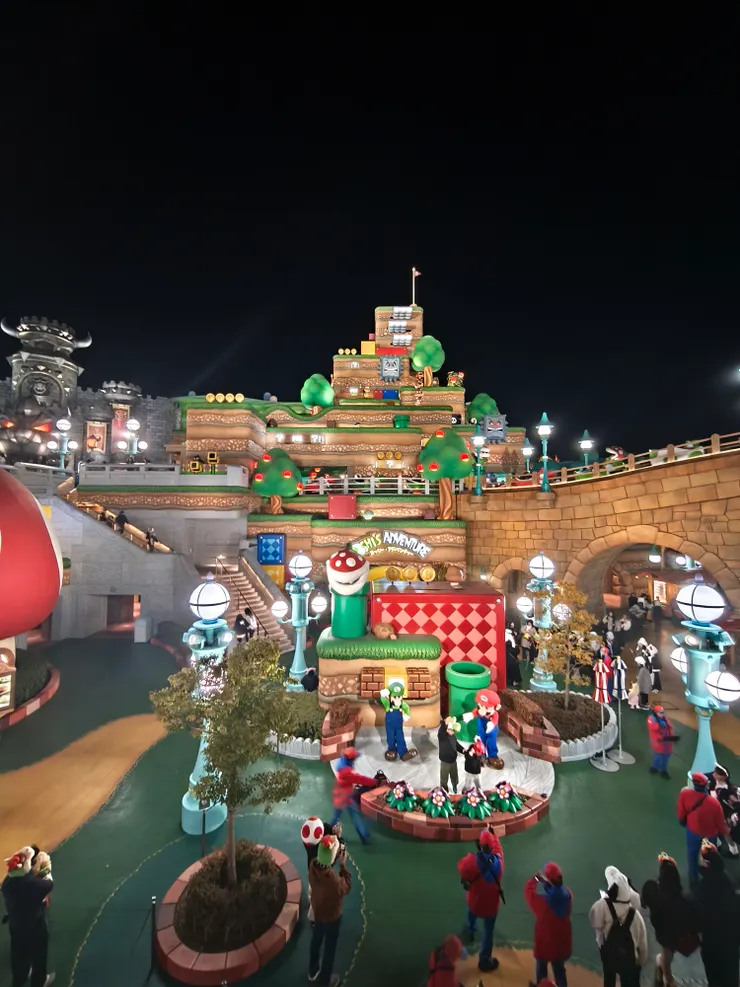 晚上的任天堂世界