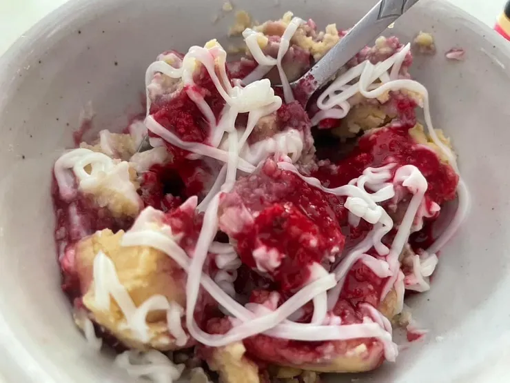 月桃蜜釀入沙拉