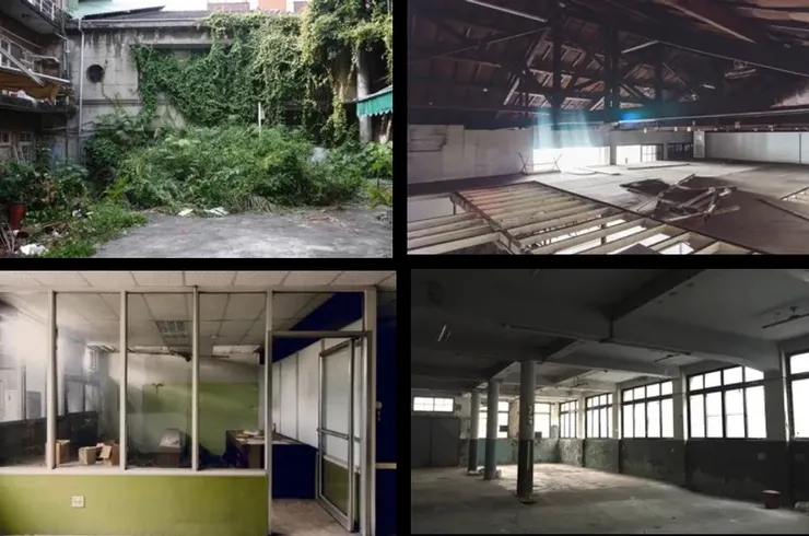 『富興工廠』在老屋再生之前的原有樣貌（照片來源：官網）。