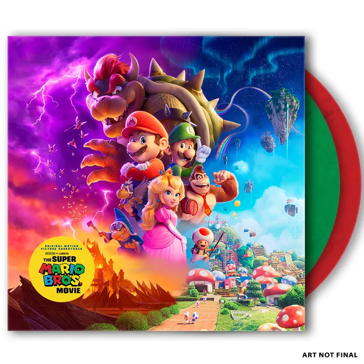 [開放版] The Super Mario Bros. Movie Soundtrack (2LP) [紅 & 綠]