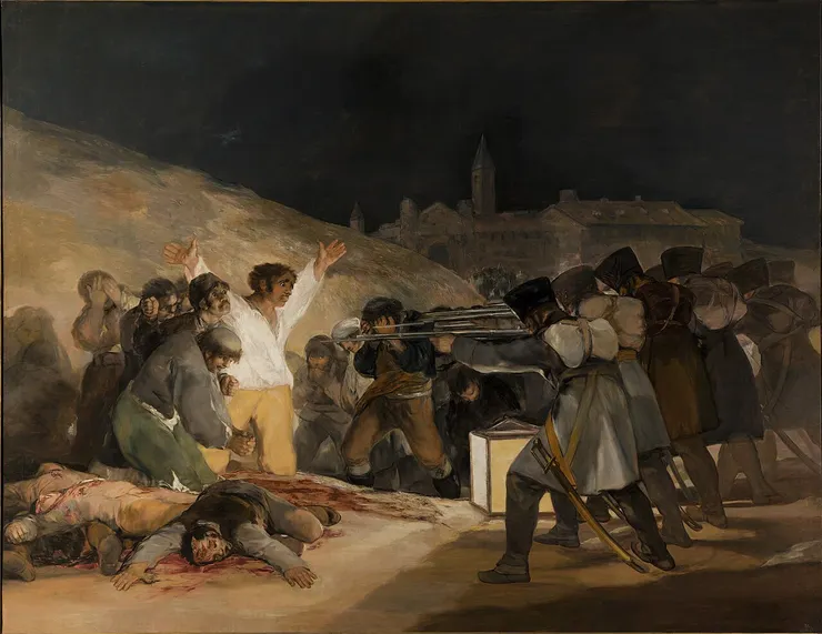 〈1808年5月3日的槍殺（El 3 de mayo de 1808 en Madrid）〉