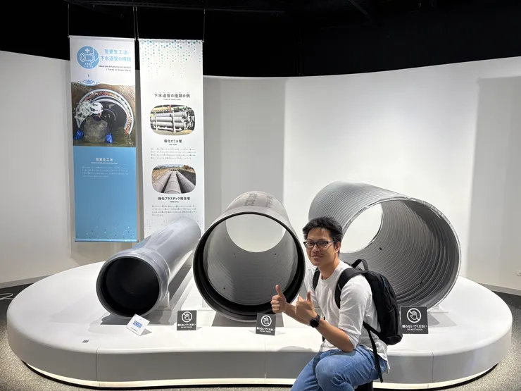 剛好最近看完瑪利歐的電影，沒想到這裡也有大水管，應該要買個瑪利歐帽來拍的😂