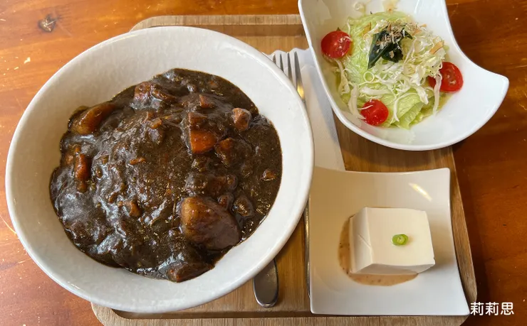 黑咖哩雞肉飯