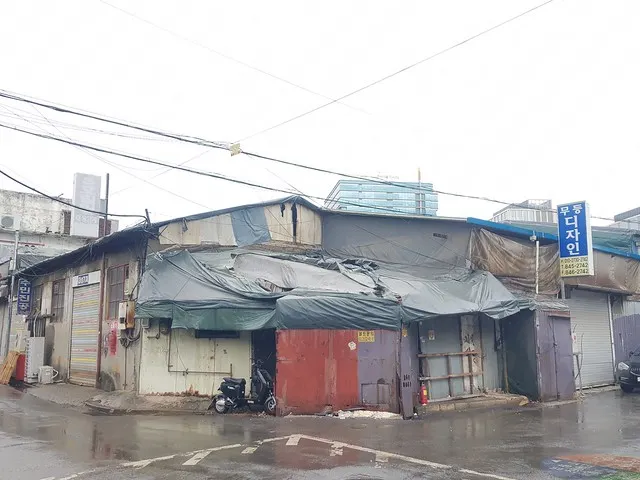 永登浦的新舊對比：鐵道旁的破落住宅區