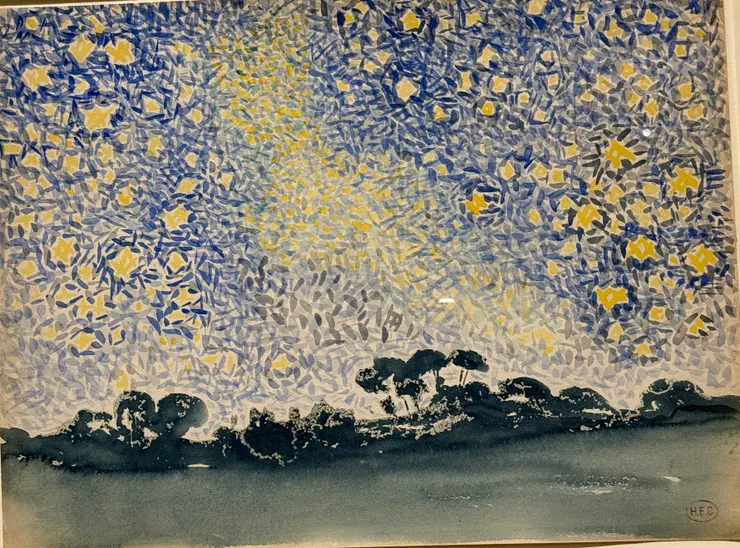 亨利-克羅斯「繁星風景」