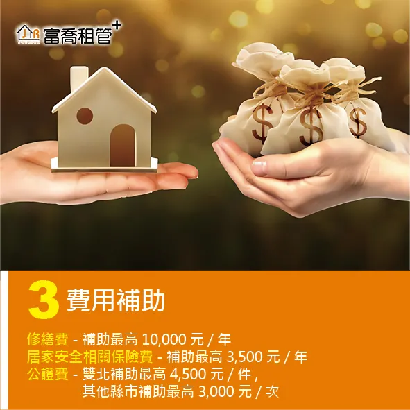 富喬 包租代管 房東/房客優惠多!