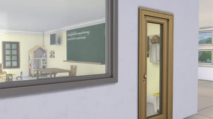 這是一樓最後一個課室。