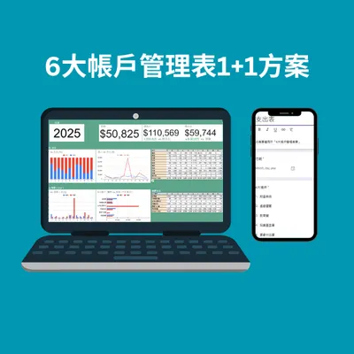 用6大存錢罐打造你的財務自由