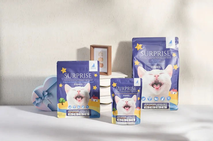 動物性蛋白質貓飼料：傻派貓飼料