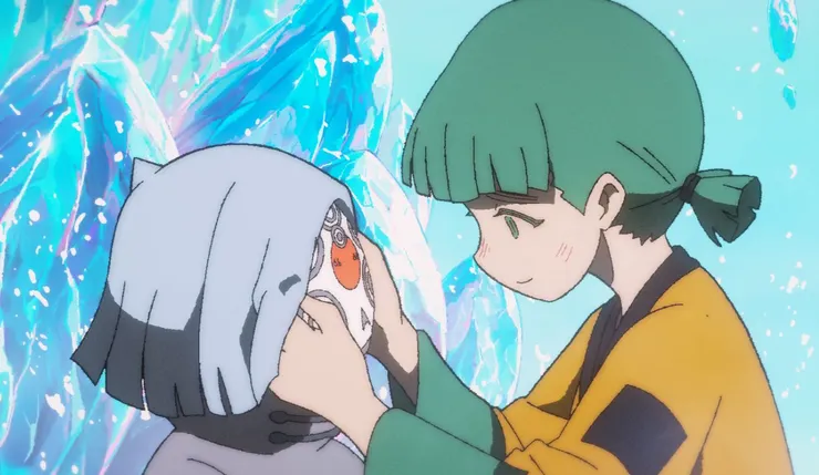 小妹與小鬼，是一開始引領觀眾進入電影世界的主角