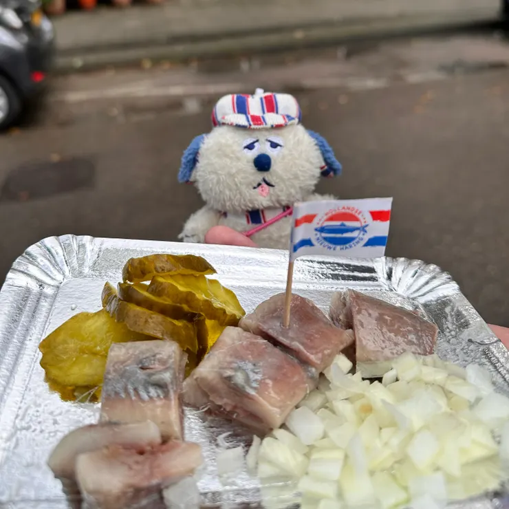 嗜吃怪食，生鯡魚我很喜，理工男在旁邊乾嘔。