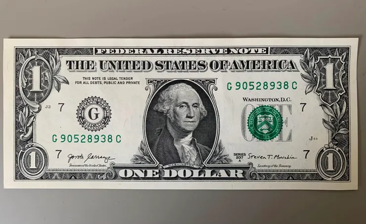 1美元鈔票
