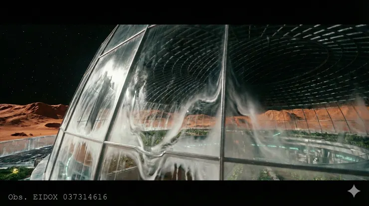 Concept art for Mars Base: Paradis Project by Eidox - Sci-fi novel illustration