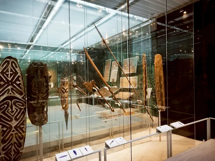 大洋洲的各式展品