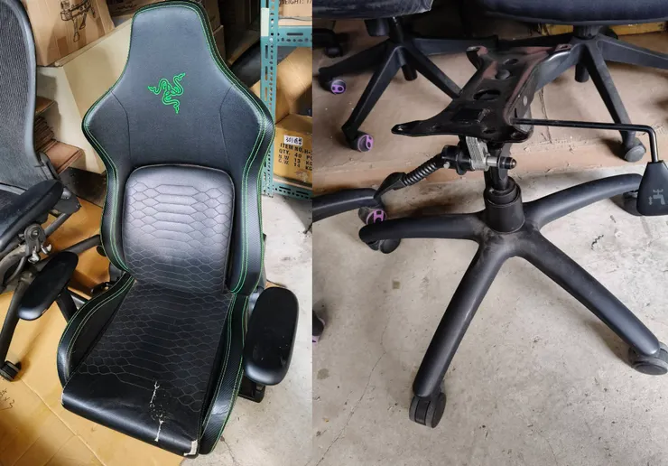 雷蛇電競椅維修