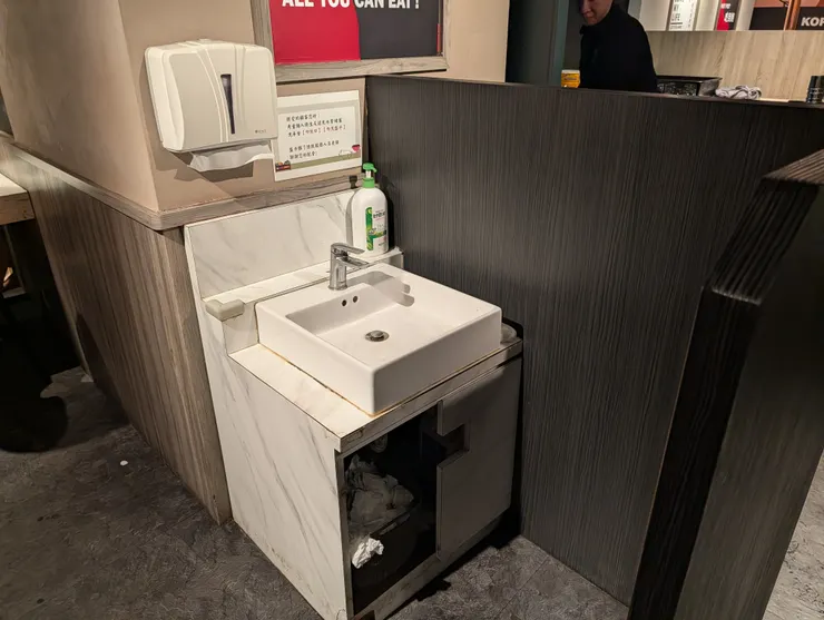 店內洗手台