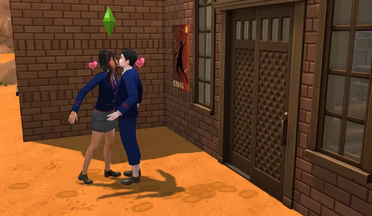 一天放學希恩跟子誠告白了 XD~