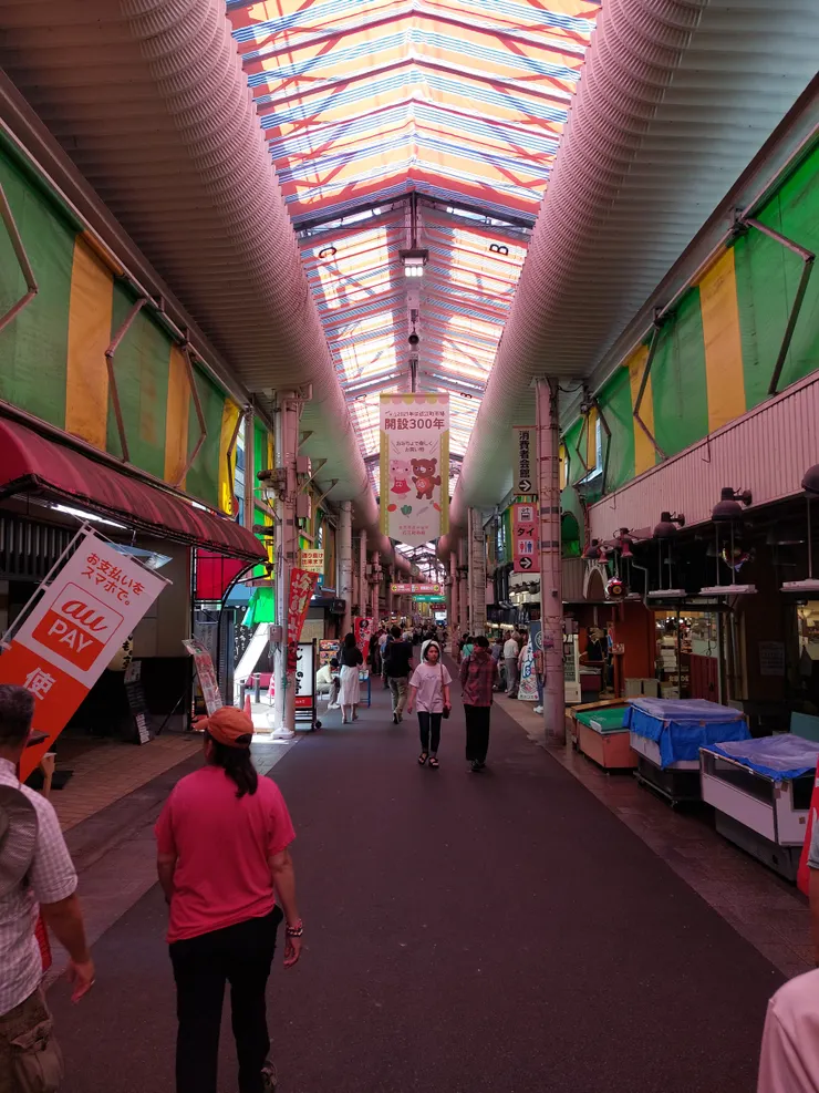 整體人潮沒到很多，所以非常好逛