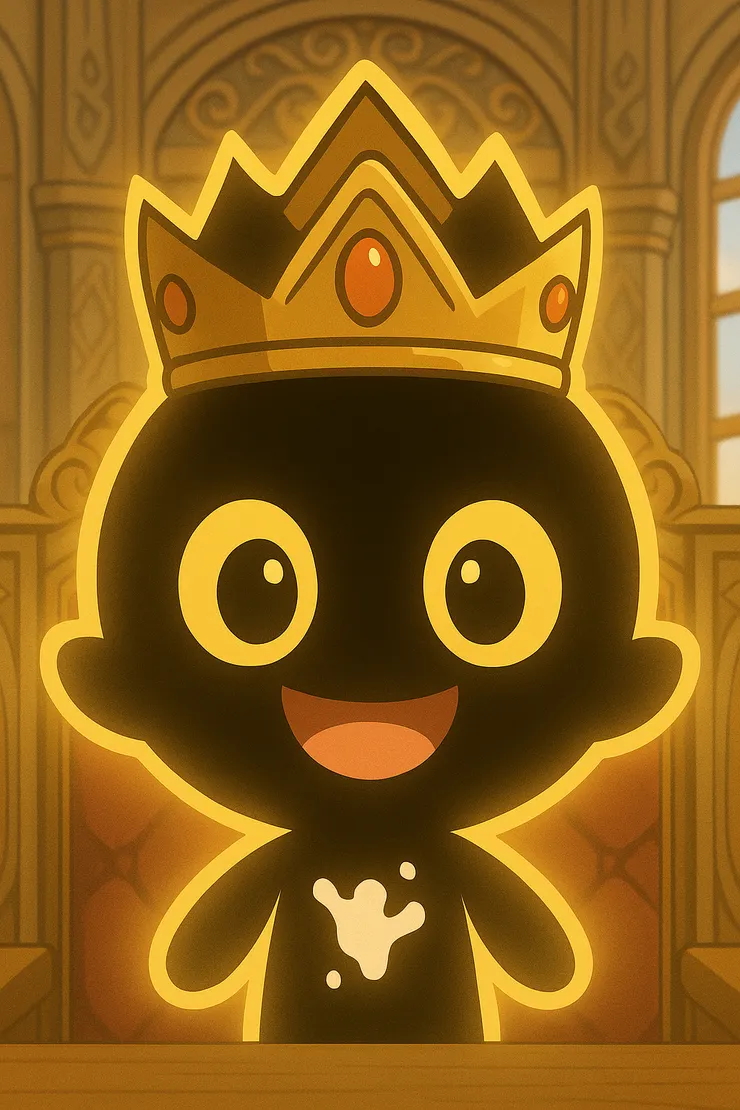 小金設定圖，身上的東西是GPT自己加的，不是我的問題A_A