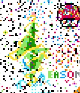 七色石連結放出的光芒