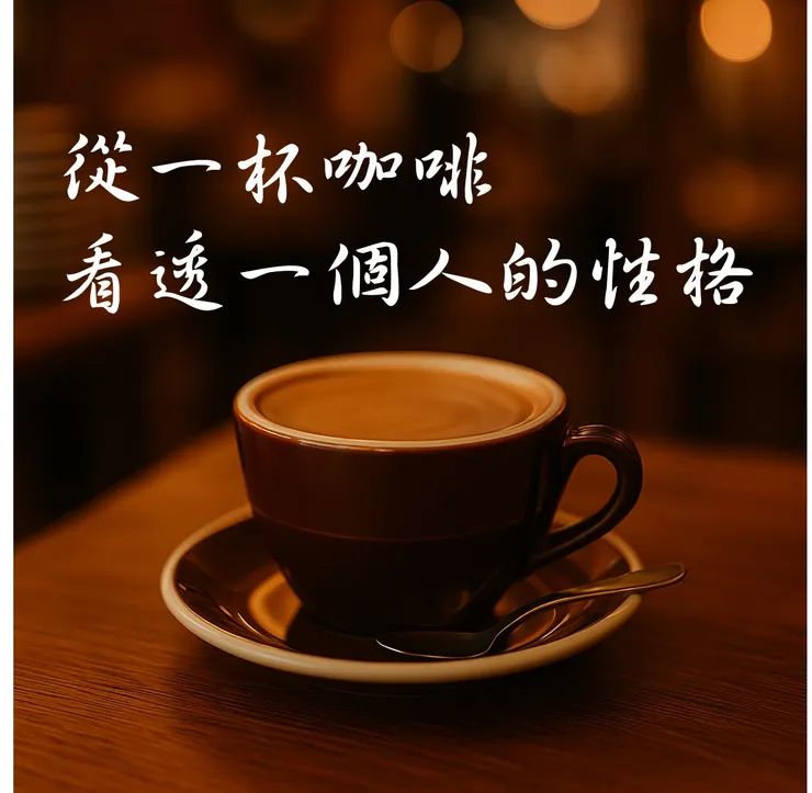 咖啡與性格的關係，黑咖啡、拿鐵與冰咖啡背後的性格線索