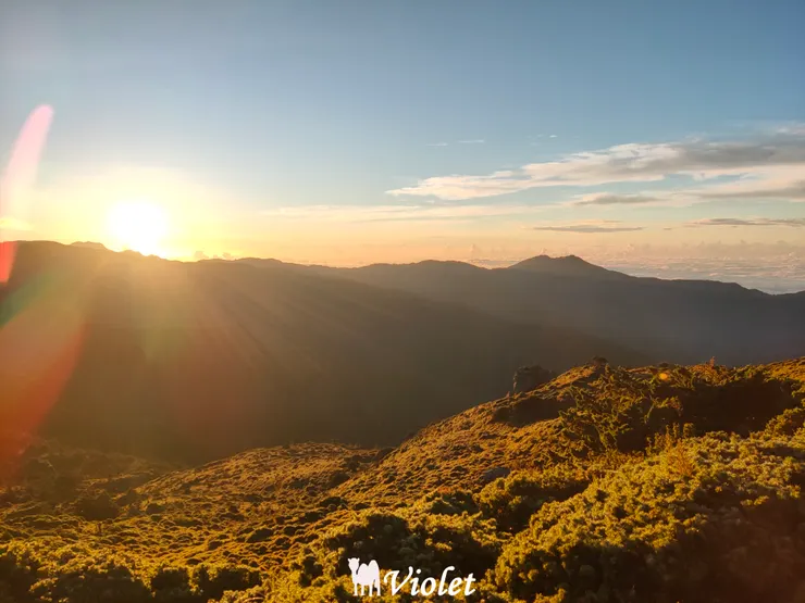 嘉明湖步道觀賞日出