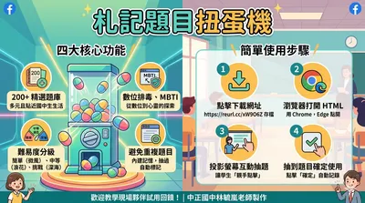 札記題目扭蛋機