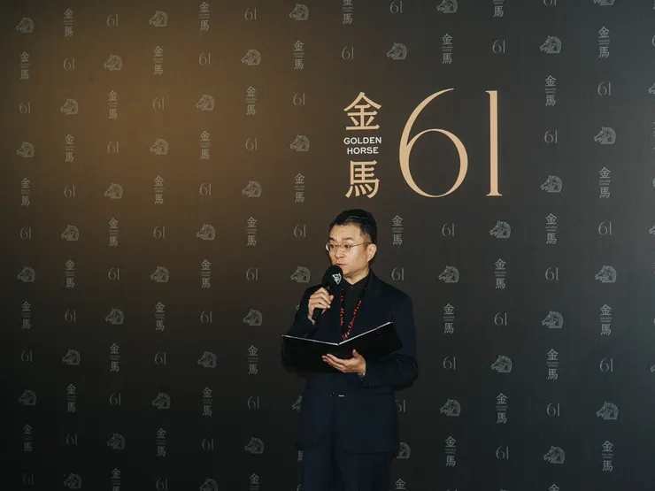 金馬獎執行委員會執行長聞天祥。／攝影 朱學文