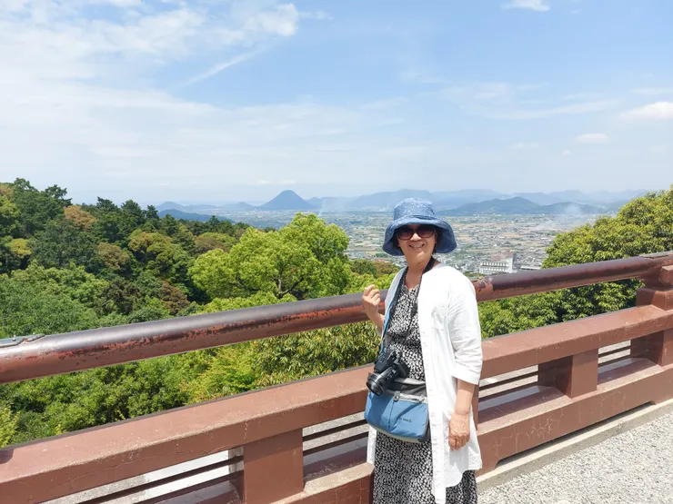 御本宮展望台風景