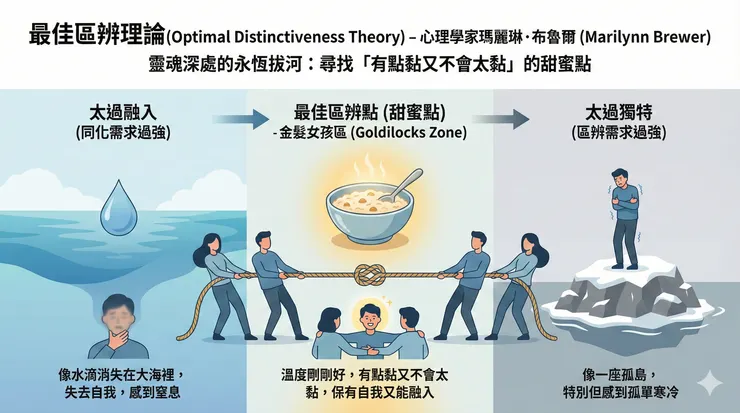 最佳區辨理論與金髮女孩效應